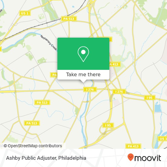 Ashby Public Adjuster map
