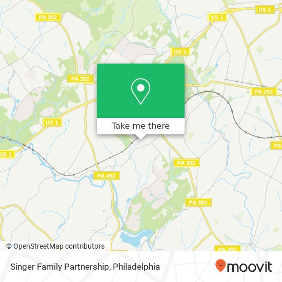 Singer Family Partnership map