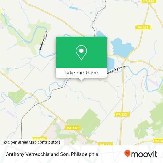 Mapa de Anthony Verrecchia and Son