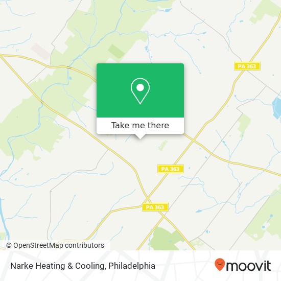 Narke Heating & Cooling map