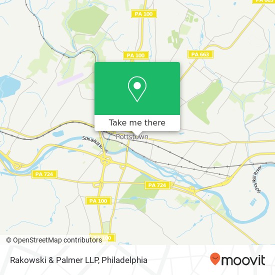 Rakowski & Palmer LLP map