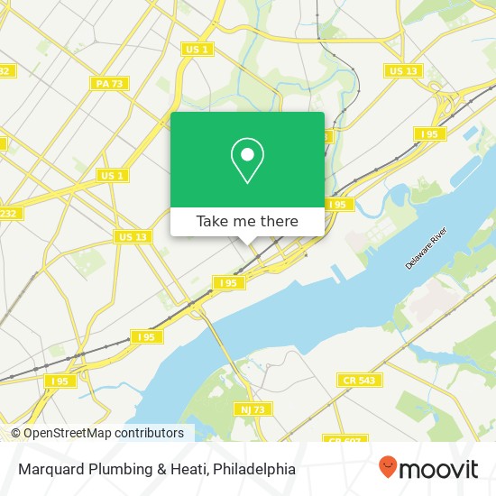 Marquard Plumbing & Heati map