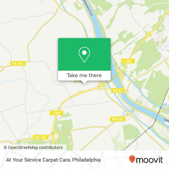 At Your Service Carpet Care map