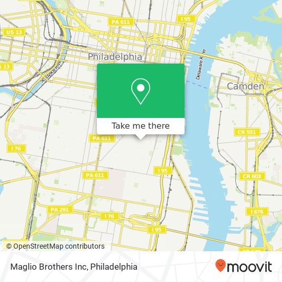 Maglio Brothers Inc map