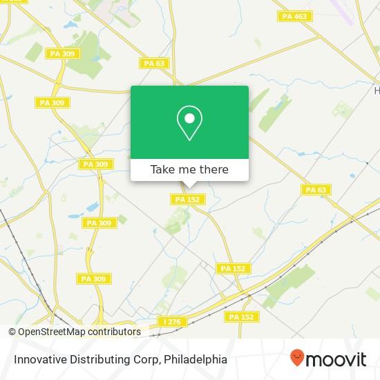 Mapa de Innovative Distributing Corp