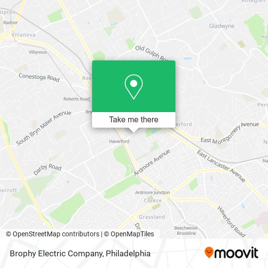 Mapa de Brophy Electric Company