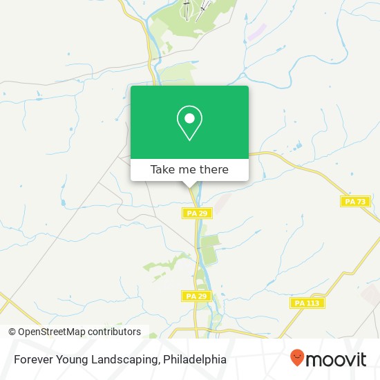 Mapa de Forever Young Landscaping