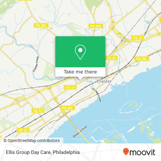 Ellis Group Day Care map
