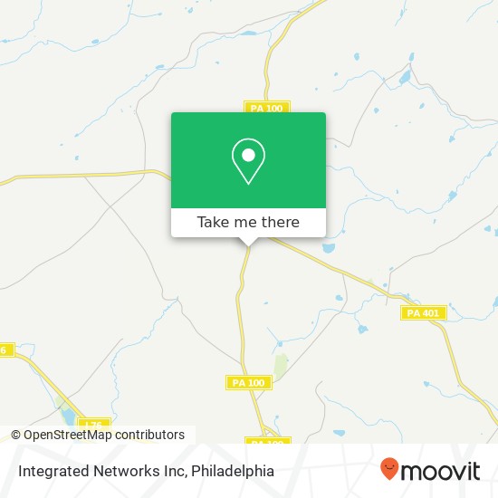 Integrated Networks Inc map