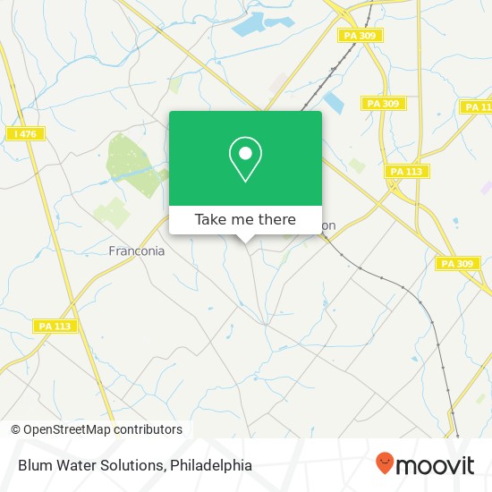 Mapa de Blum Water Solutions