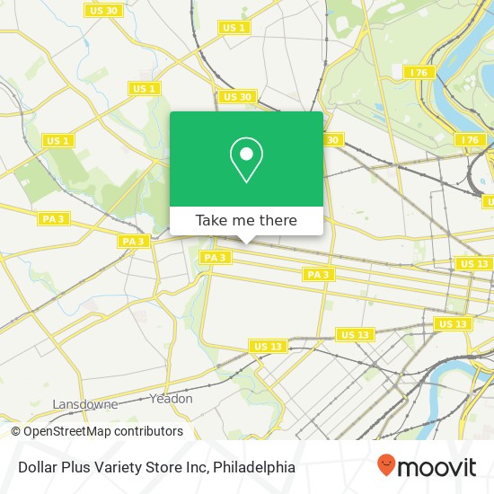 Dollar Plus Variety Store Inc map