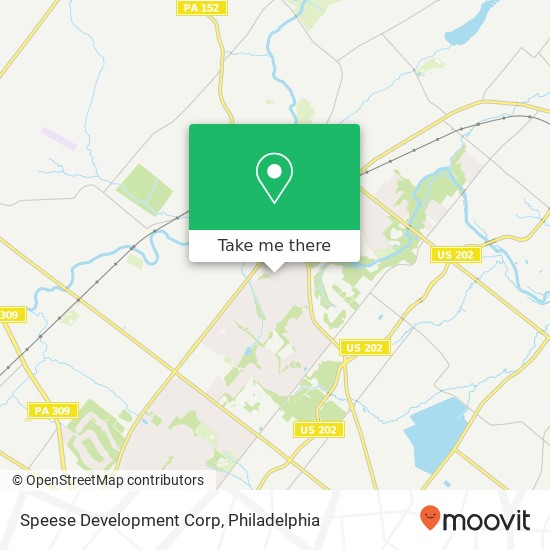 Speese Development Corp map