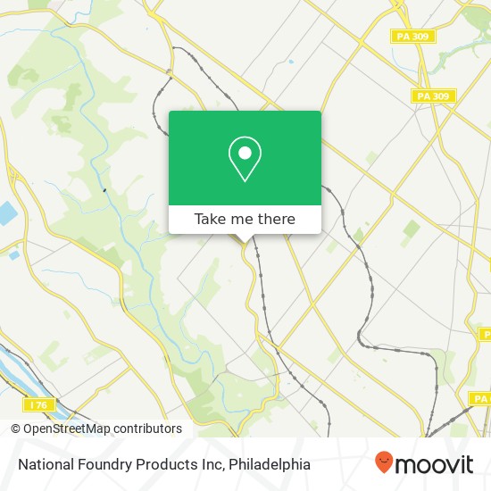 National Foundry Products Inc map