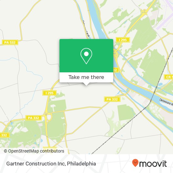 Gartner Construction Inc map
