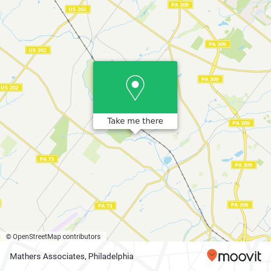Mathers Associates map