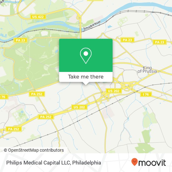 Philips Medical Capital LLC map