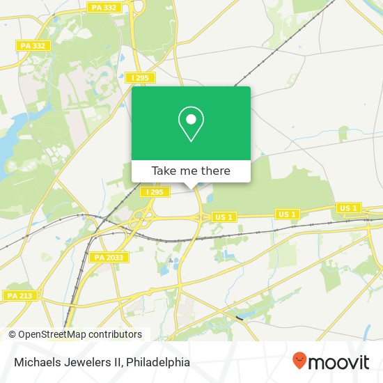 Michaels Jewelers II map