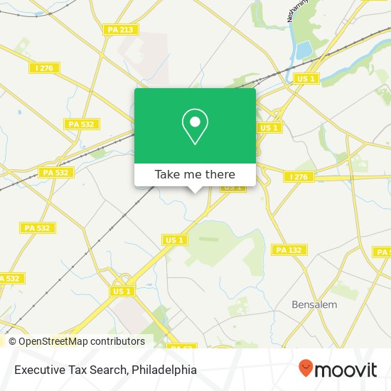 Mapa de Executive Tax Search