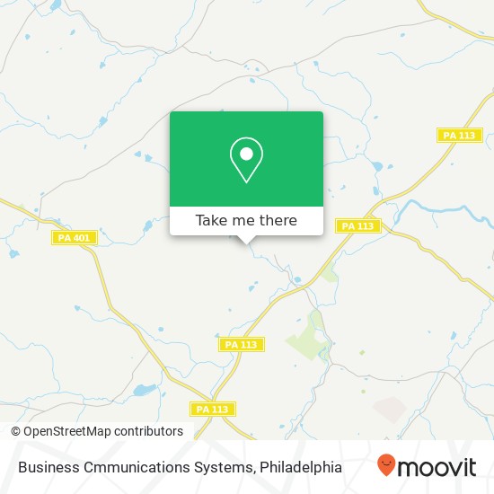 Business Cmmunications Systems map