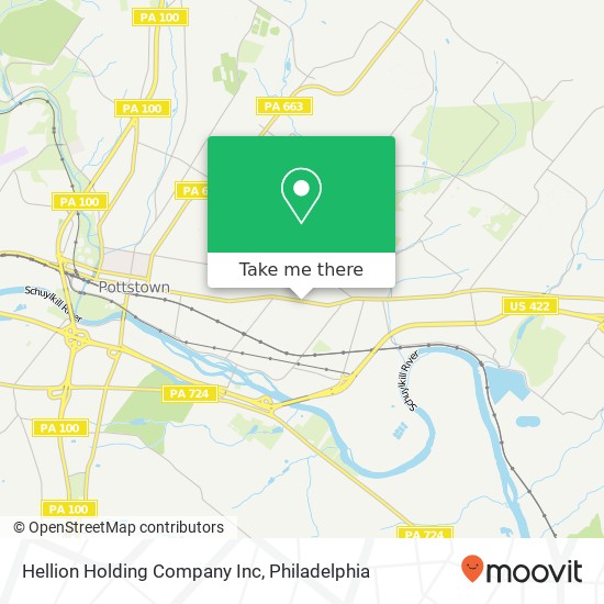 Hellion Holding Company Inc map