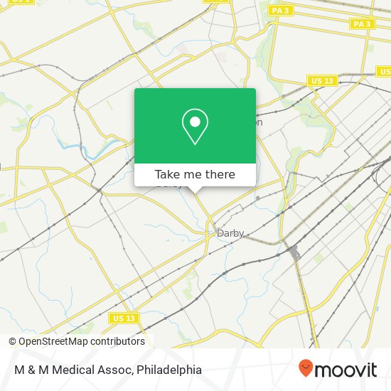 M & M Medical Assoc map