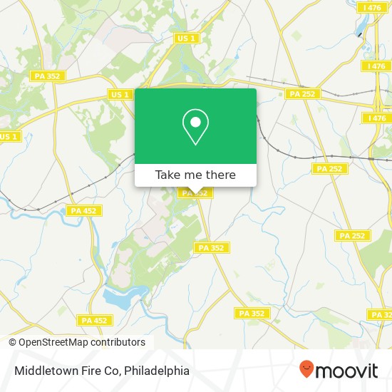 Middletown Fire Co map