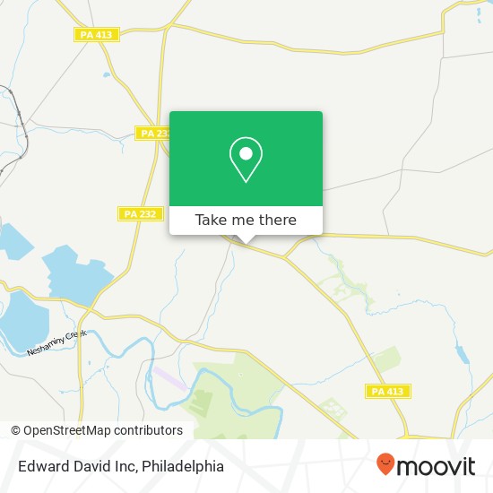 Edward David Inc map