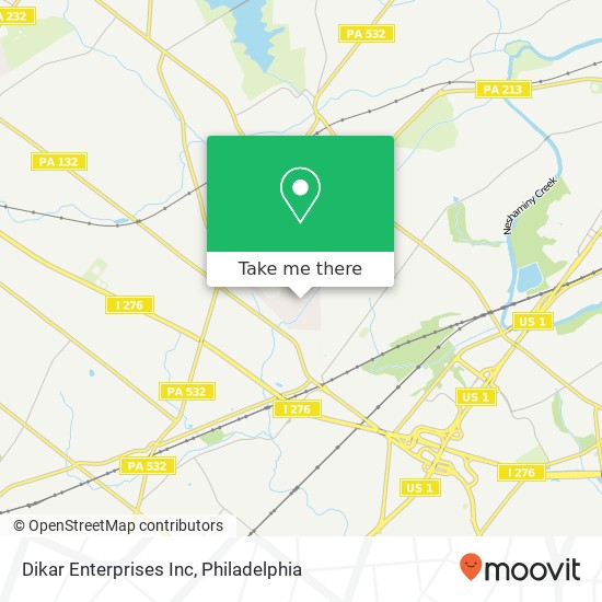 Dikar Enterprises Inc map