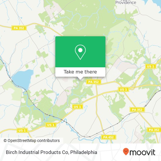 Birch Industrial Products Co map