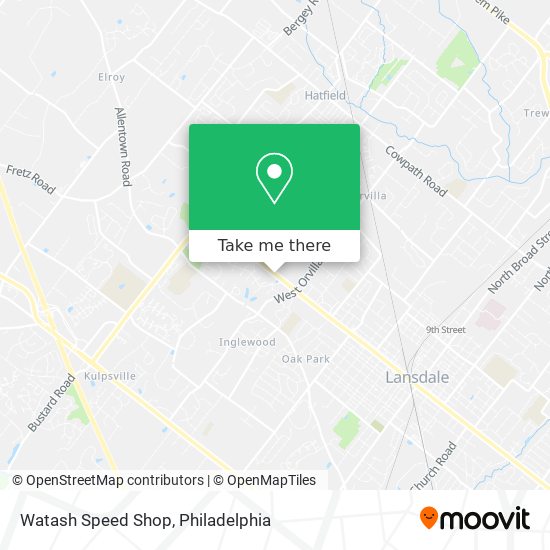 Watash Speed Shop map