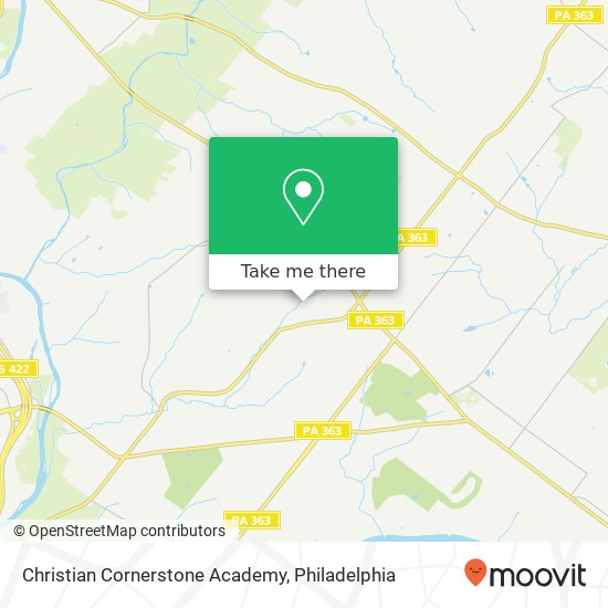 Christian Cornerstone Academy map