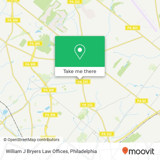 William J Bryers Law Offices map