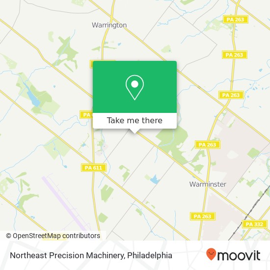 Mapa de Northeast Precision Machinery