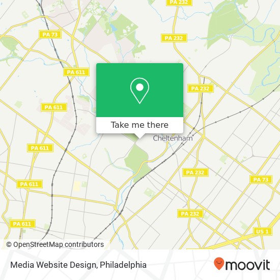 Mapa de Media Website Design