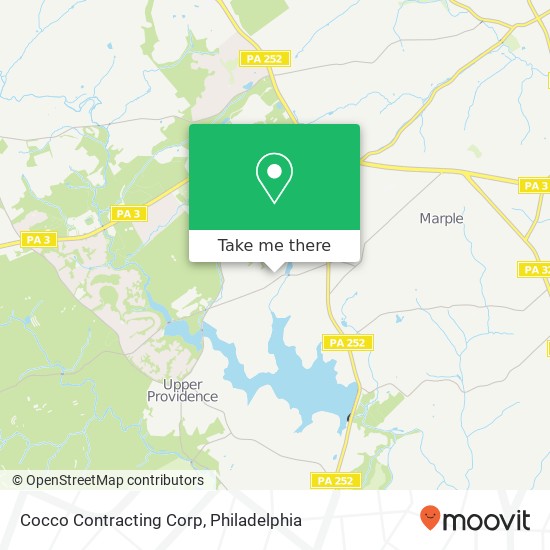 Mapa de Cocco Contracting Corp