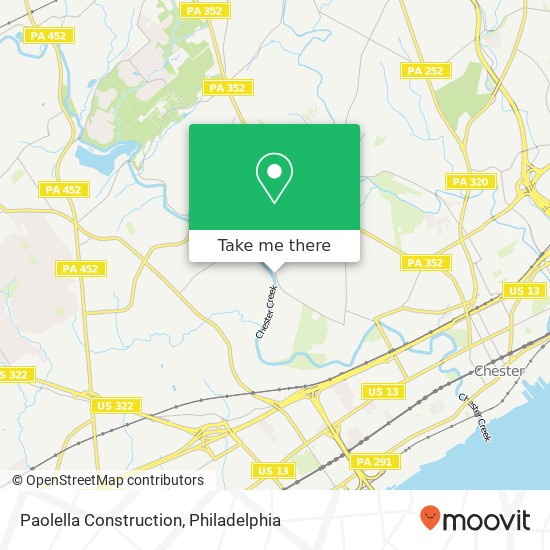 Paolella Construction map