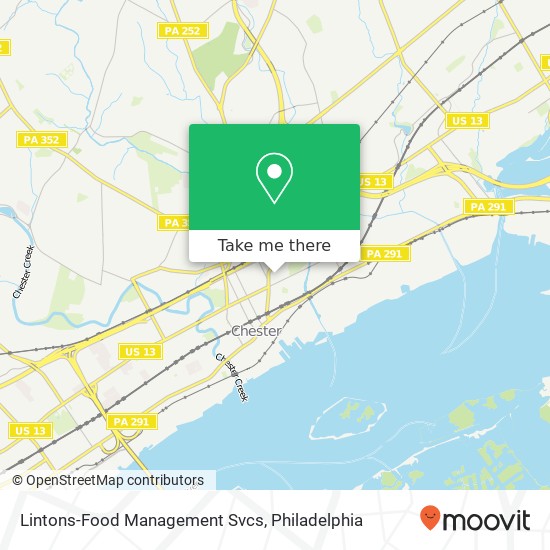 Lintons-Food Management Svcs map