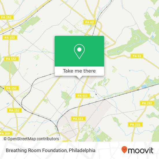 Breathing Room Foundation map