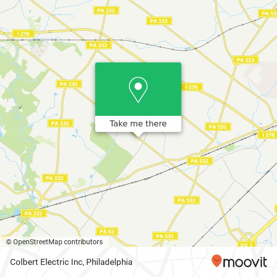Colbert Electric Inc map