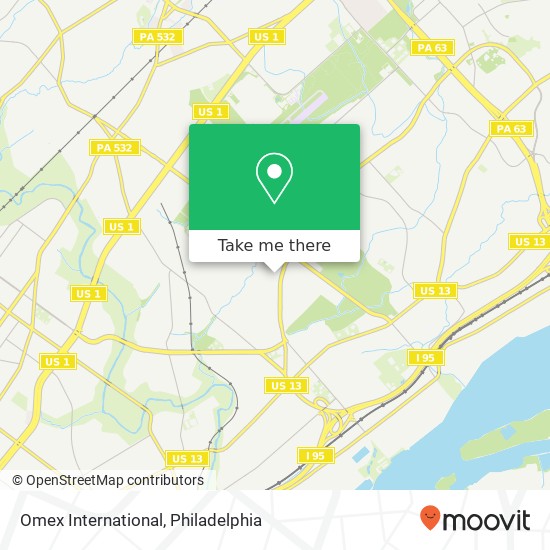 Omex International map