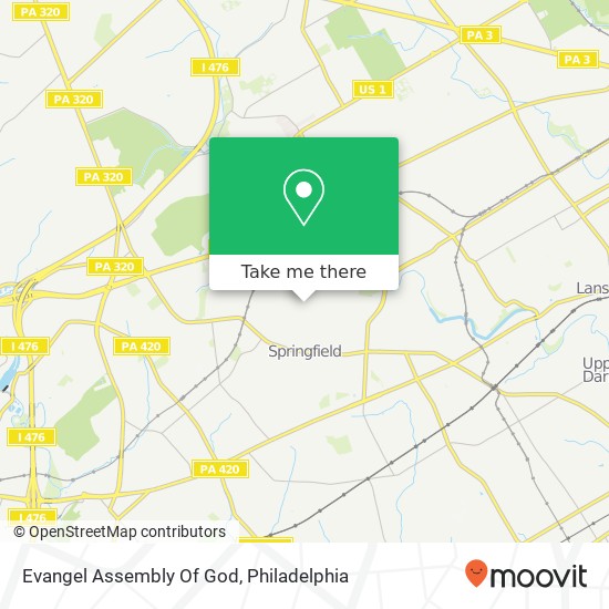 Mapa de Evangel Assembly Of God