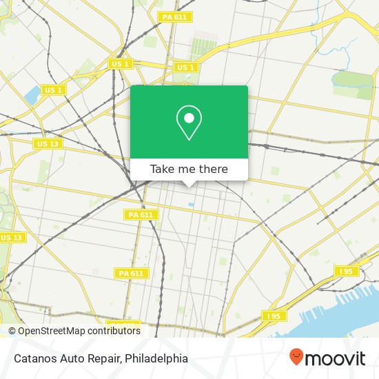 Catanos Auto Repair map