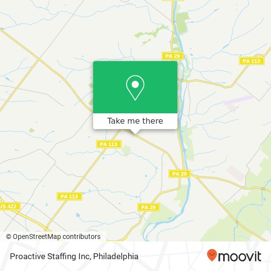Proactive Staffing Inc map