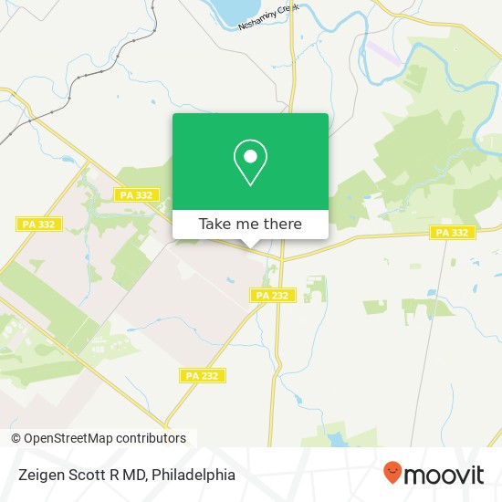 Zeigen Scott R MD map