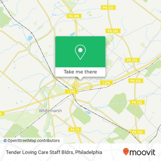 Mapa de Tender Loving Care Staff Bldrs