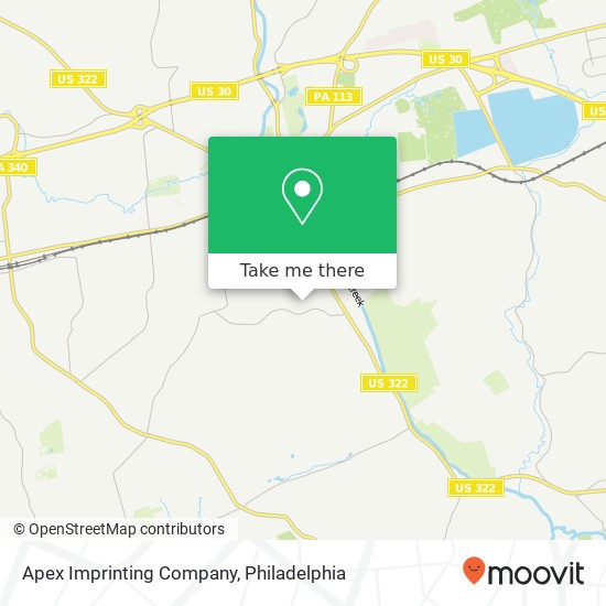 Apex Imprinting Company map