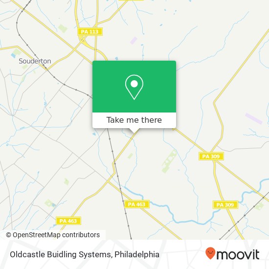 Mapa de Oldcastle Buidling Systems