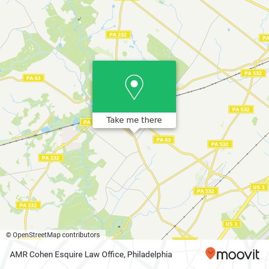 AMR Cohen Esquire Law Office map