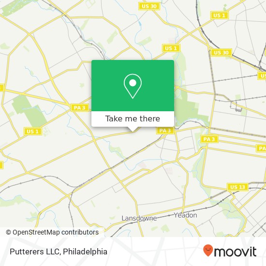 Putterers LLC map