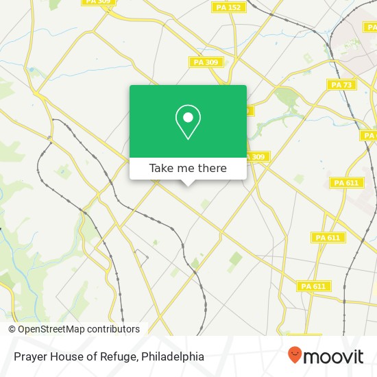 Prayer House of Refuge map